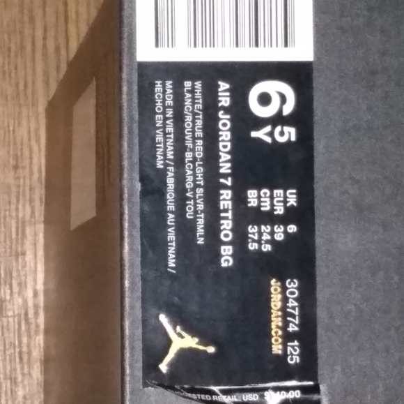 Nike air Jordan 7 retro'Hare' - Picture 3 of 12